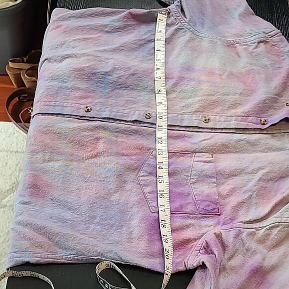 Reworked/upcycled flannel shirt - Picture 8 of 9